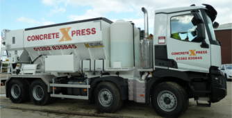 Concretexpress - Ready Mixed Concrete, Site or Home Delivery, M65 corridor  and East Lancashire.